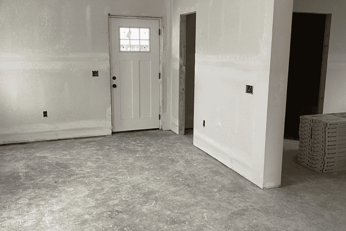 Beach box ADU conversion Outer Banks with finished bedroom and kitchenette