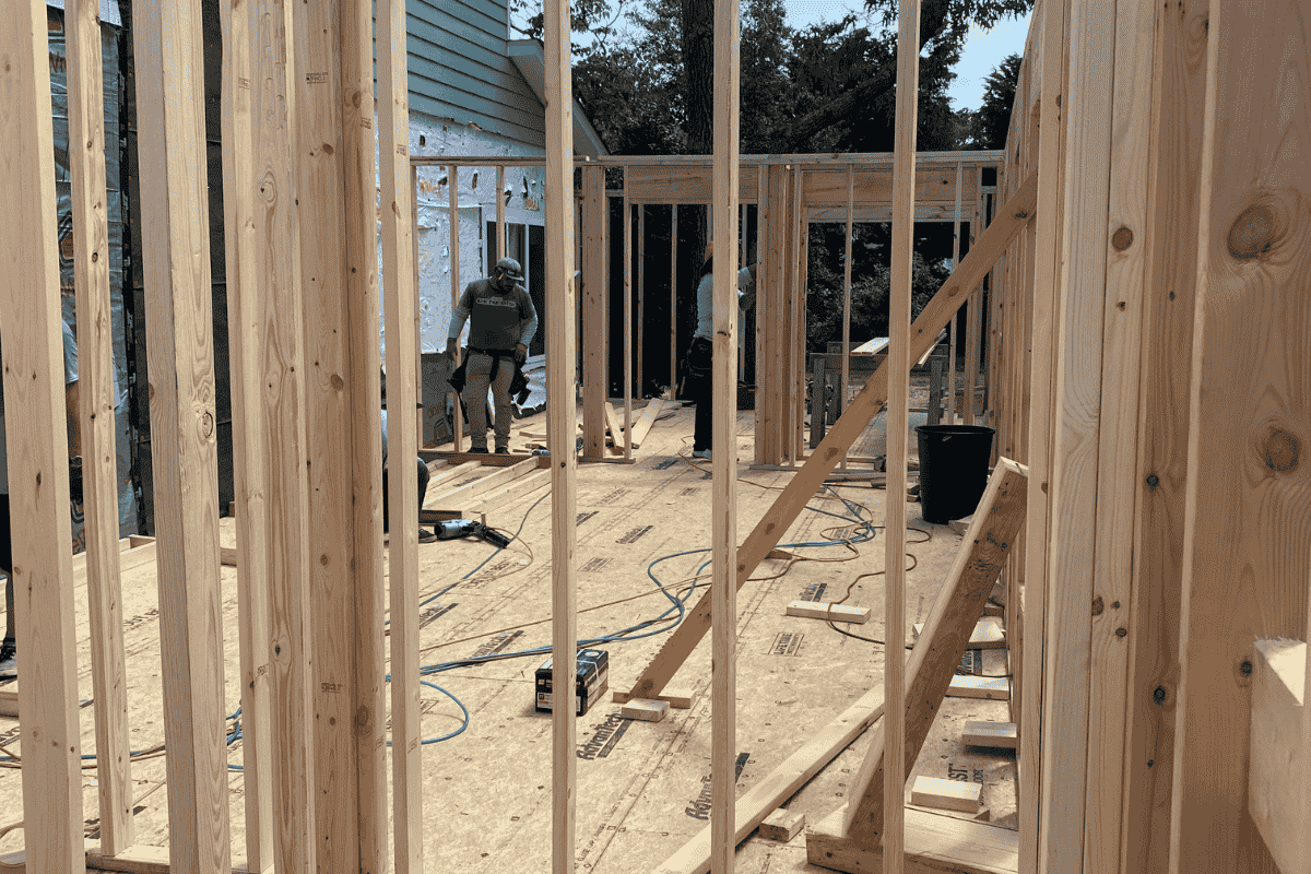 Kitty hawk home addition house remodeling framing exterior outer banks builder Island Contractors OBX